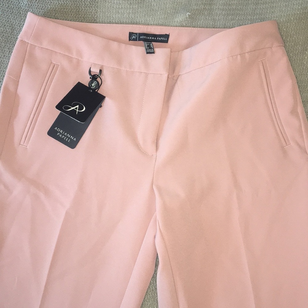 NWT Adrianna Papell pink dress pants